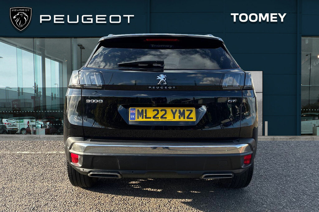 Peugeot 3008 1.2 Puretech Gt Suv Eat ML22YMZ Black #6