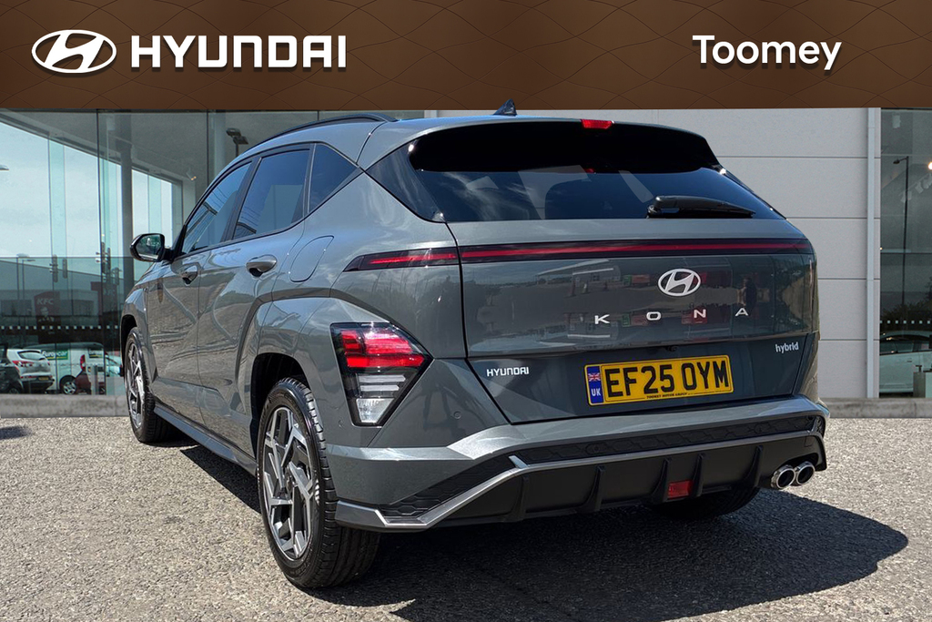 Hyundai Kona 1.6 H Gdi N Line S Suv Hybrid Dct Euro Grey #3
