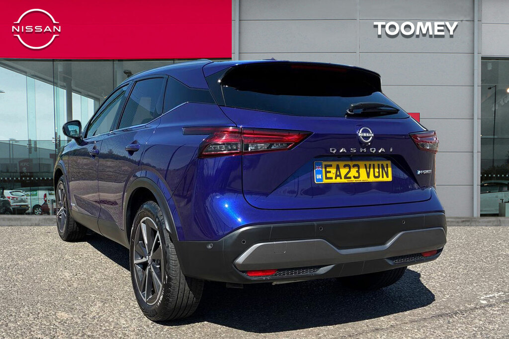 Nissan Qashqai 1.5 H E Power Tekna Suv Hybrid EA23VUN Blue #3