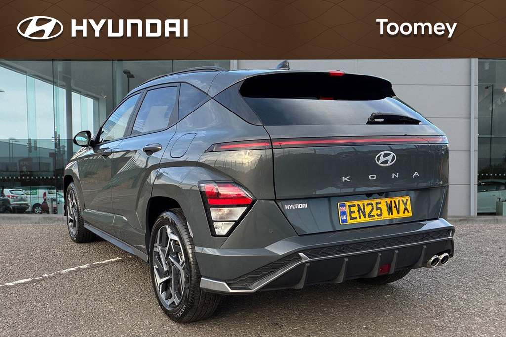 Hyundai Kona 1.6 T Gdi N Line Suv Euro 6 Ss Grey #3