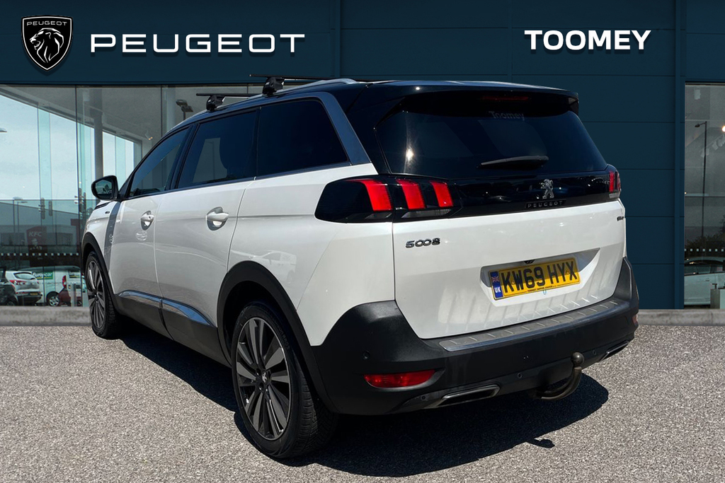 Peugeot 5008 1.5 Bluehdi Gt Line Premium Suv Eat Eur White #3