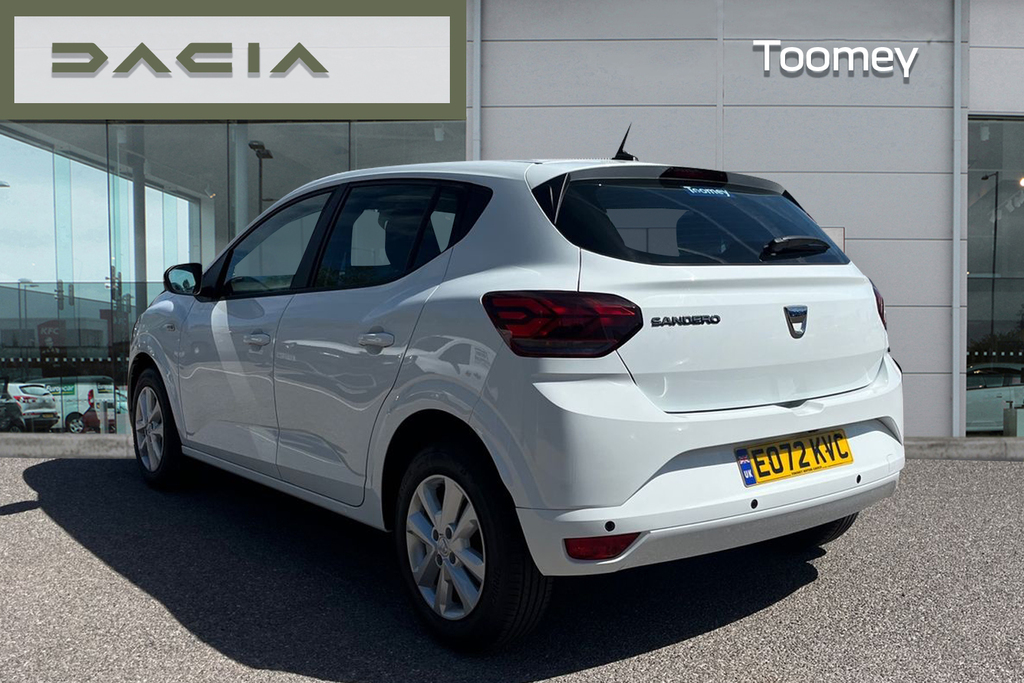 Dacia Sandero 1.0 Tce Comfort Hatchback Euro 6 White #3