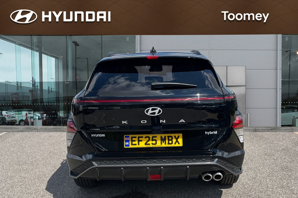 Hyundai Kona 1.6 H Gdi N Line Suv Hybrid Dct Euro 6 Black #6