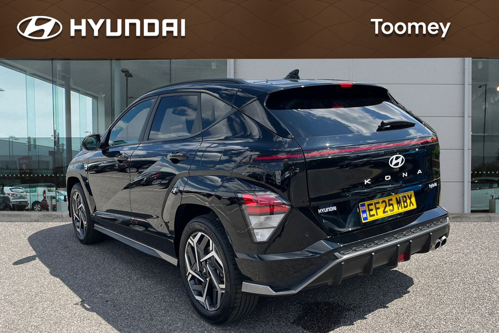 Hyundai Kona 1.6 H Gdi N Line Suv Hybrid Dct Euro 6 Black #3