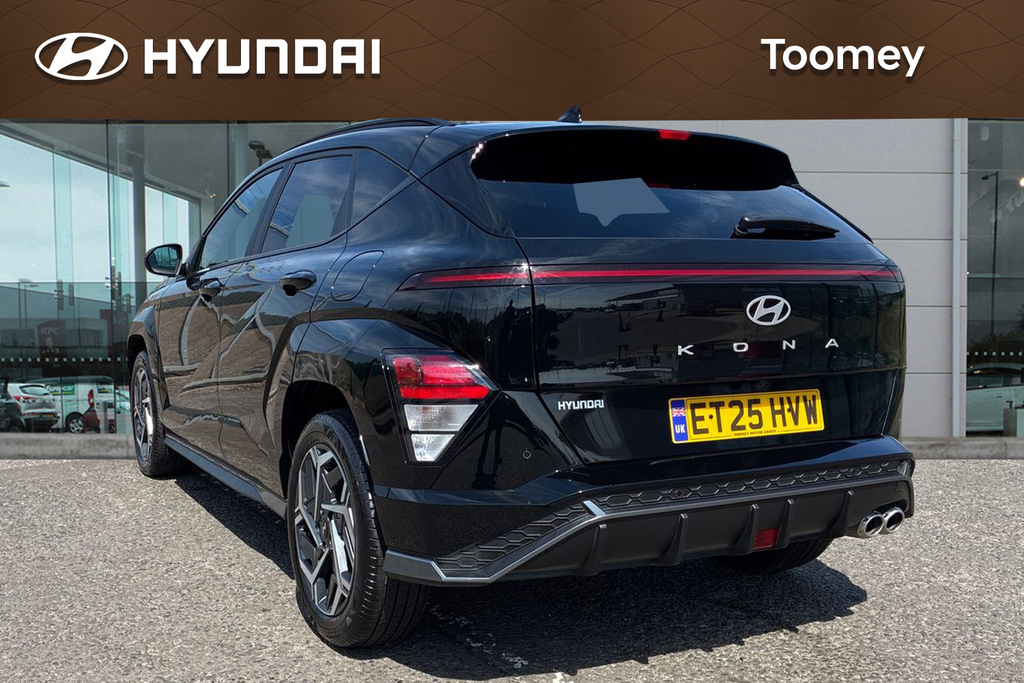 Hyundai Kona 1.6 T Gdi N Line Suv Euro 6 Ss Black #3