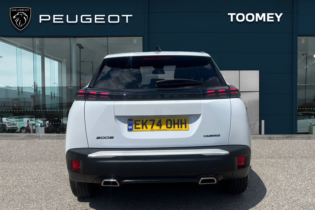 Peugeot 2008 1.2 Allure Suv Hybrid E Dsc6 EK74OHH White #6