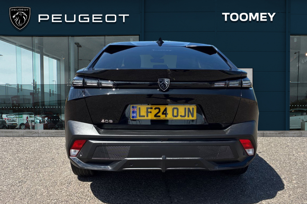 Peugeot 408 1.2 Puretech Allure Premium Fastback Ea Black #6