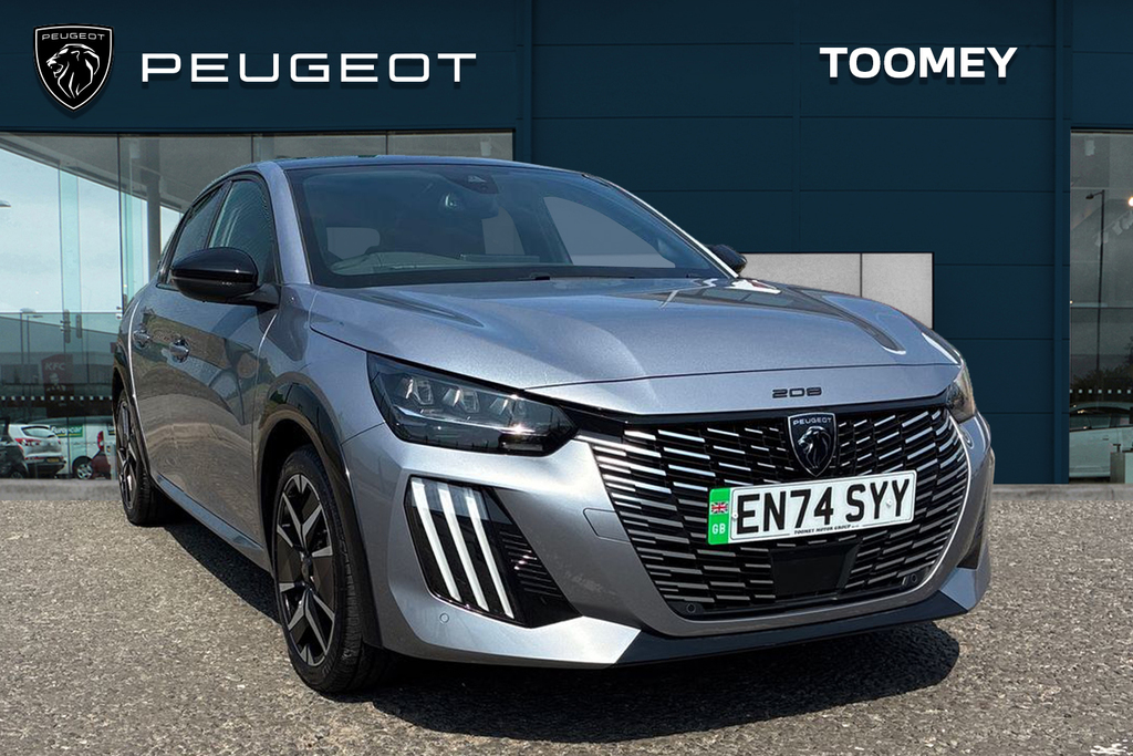 Peugeot e-208 50Kwh Gt Hatchback Grey