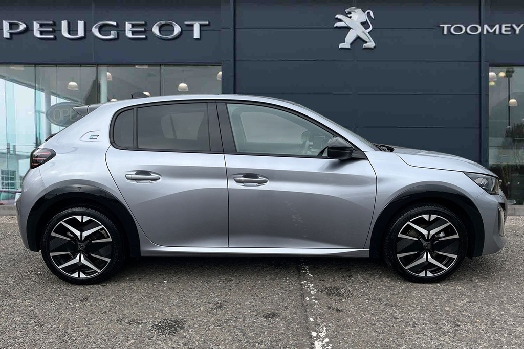 Peugeot e-208 50Kwh Gt Hatchback 11Kw Charger Grey #4