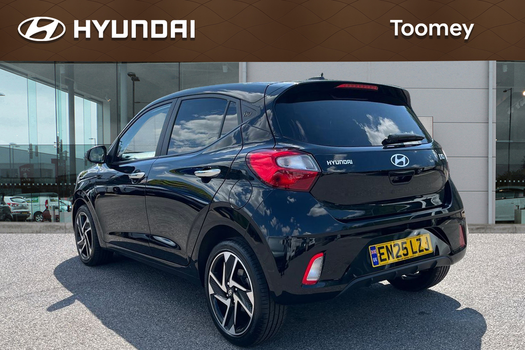 Hyundai I10 1.0 Premium Hatchback Euro 6 Ss Black #3