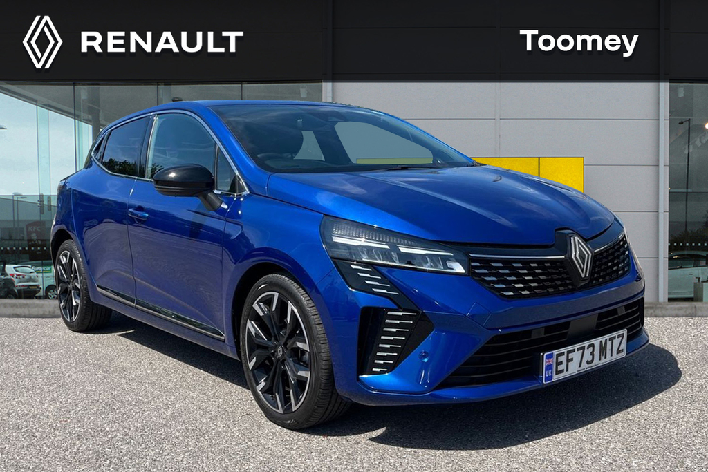 Renault Clio 1.0 Tce Techno Hatchback EF73MTZ Blue