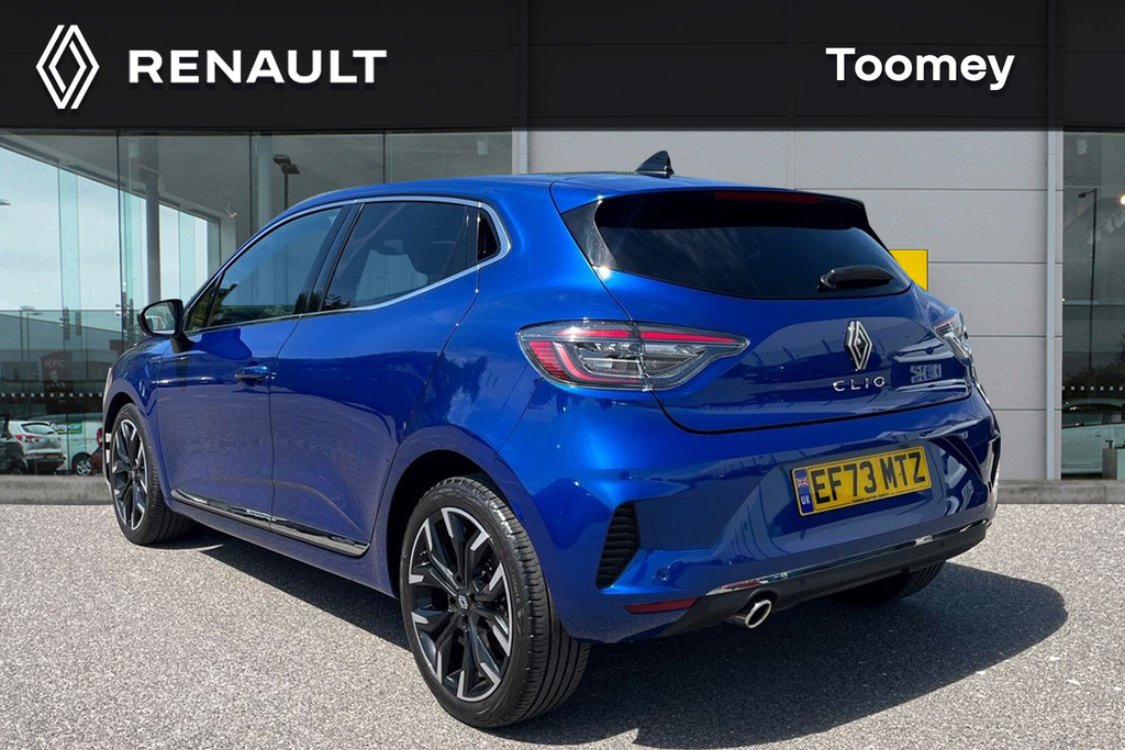 Renault Clio 1.0 Tce Techno Hatchback EF73MTZ Blue #3