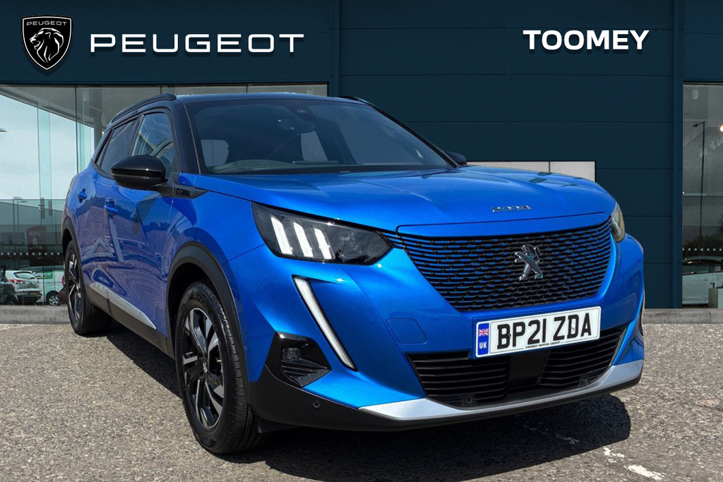 Peugeot e-2008 50Kwh Gt Suv 136 Ps Blue