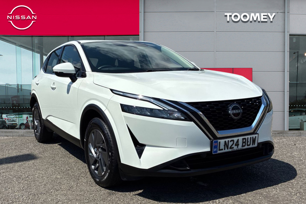 Nissan Qashqai 1.3 Dig T Mhev Acenta Premium Suv Hybri White