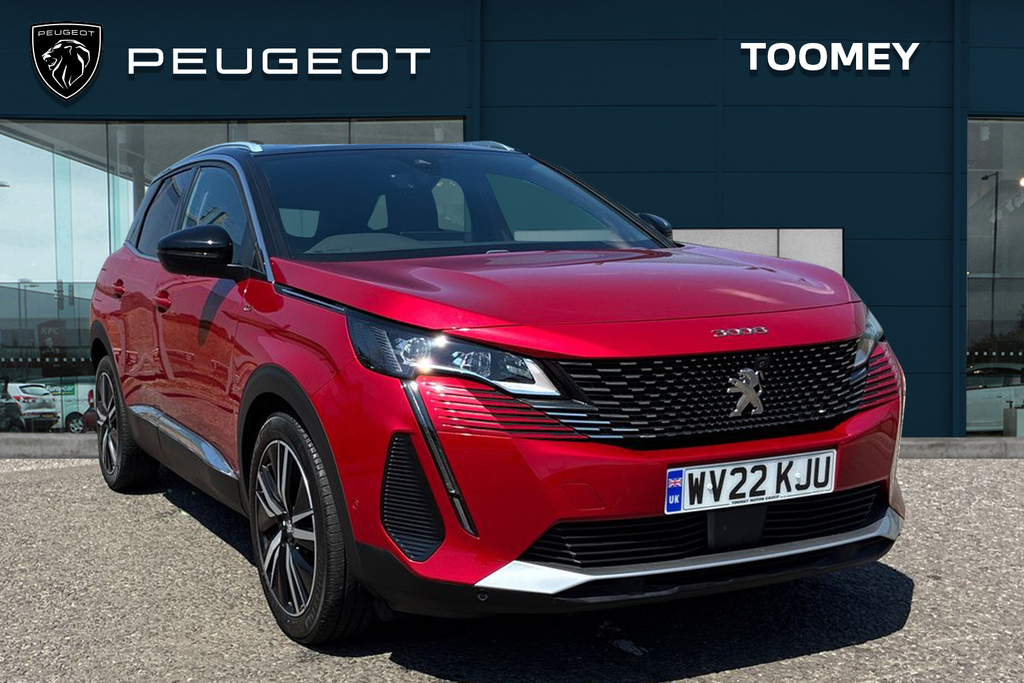 Peugeot 3008 1.2 Puretech Gt Premium Suv Eat Euro 6 Red