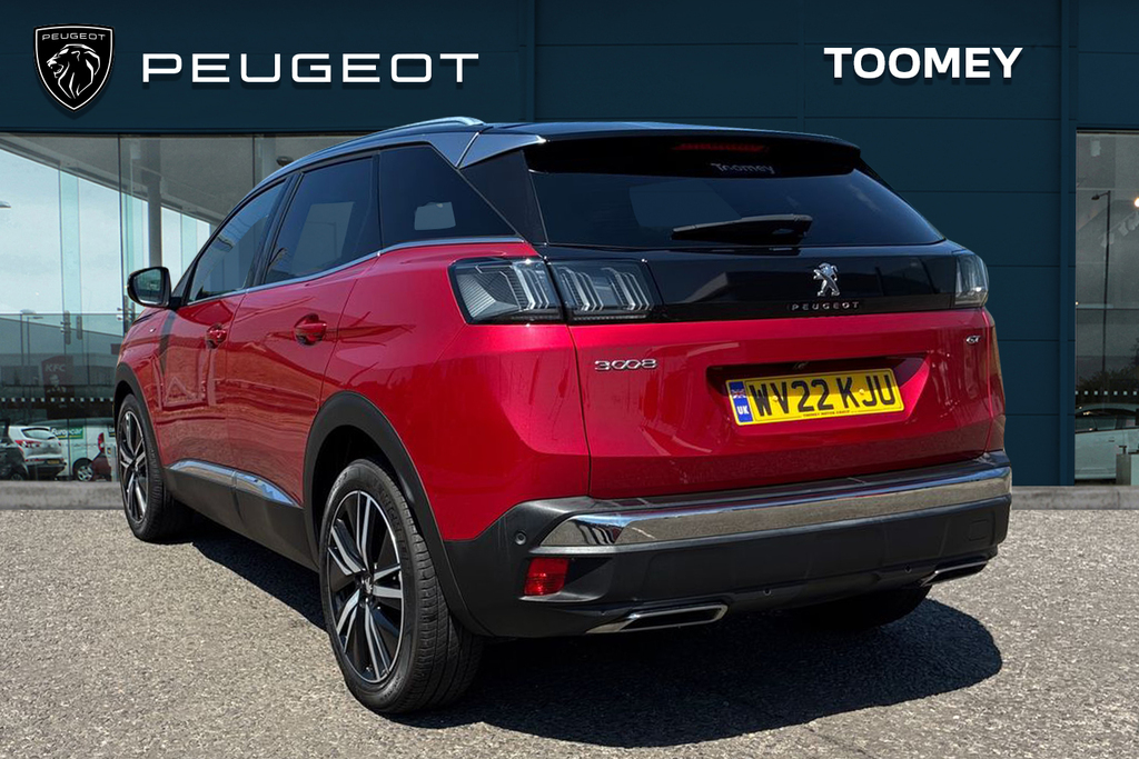 Peugeot 3008 1.2 Puretech Gt Premium Suv Eat Euro 6 Red #3