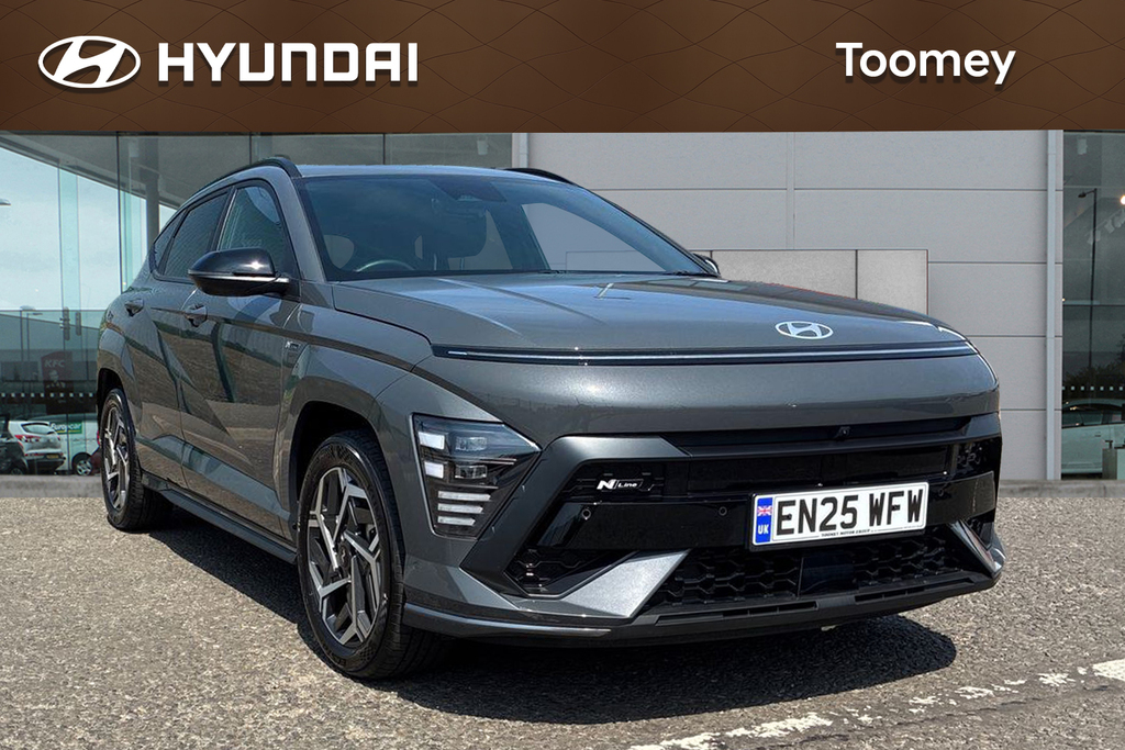 Hyundai Kona 1.6 H Gdi N Line S Suv Hybrid Dct Euro Grey