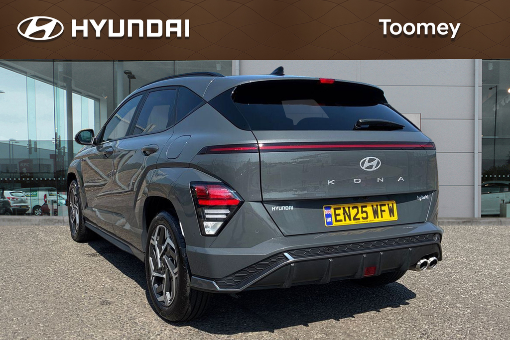 Hyundai Kona 1.6 H Gdi N Line S Suv Hybrid Dct Euro Grey #3