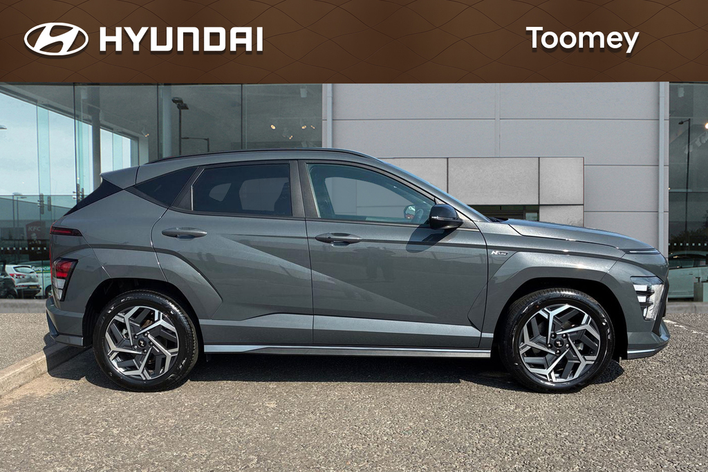 Hyundai Kona 1.6 T Gdi N Line Suv Euro 6 Ss Grey #4