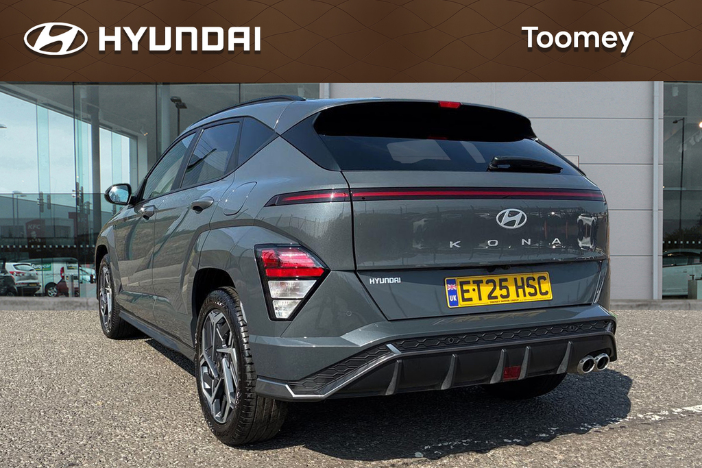 Hyundai Kona 1.6 T Gdi N Line Suv Euro 6 Ss Grey #3