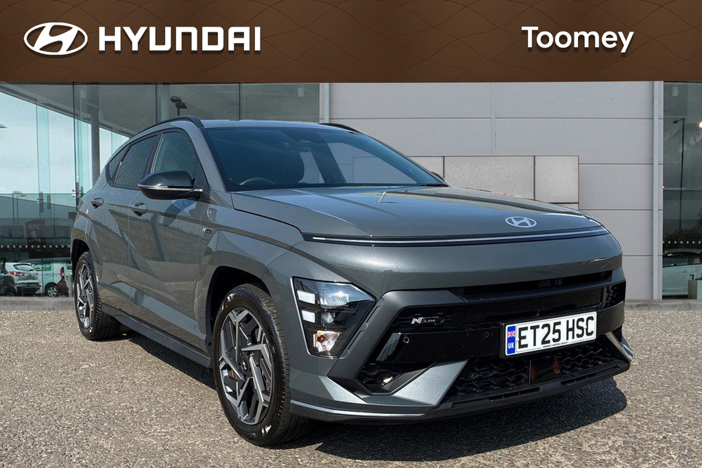 Hyundai Kona 1.6 T Gdi N Line Suv Euro 6 Ss Grey
