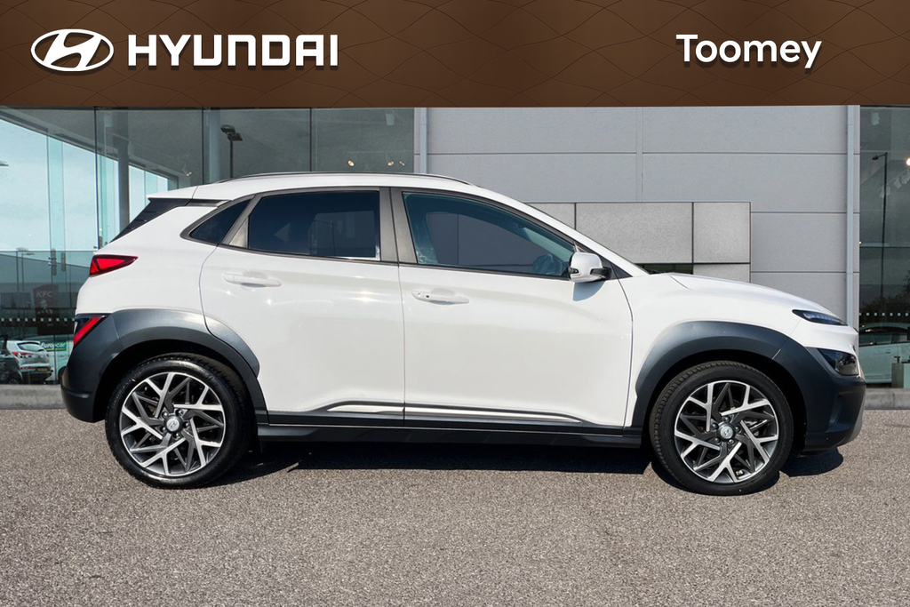 Hyundai Kona 1.6 H Gdi Premium Suv Hybrid Dct Euro 6 White #4