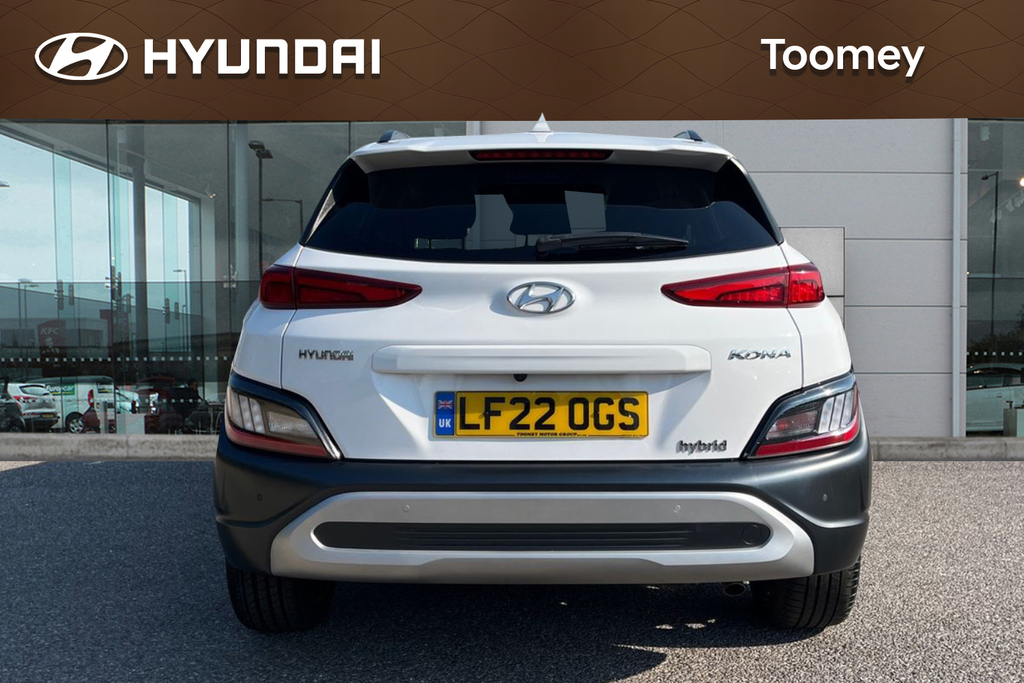 Hyundai Kona 1.6 H Gdi Premium Suv Hybrid Dct Euro 6 White #6