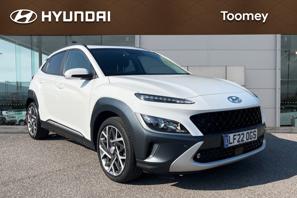 Hyundai Kona 1.6 H Gdi Premium Suv Hybrid Dct Euro 6 White