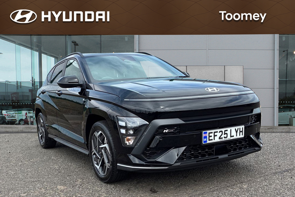 Hyundai Kona 1.6 H Gdi N Line Suv Hybrid Dct Euro 6 Black