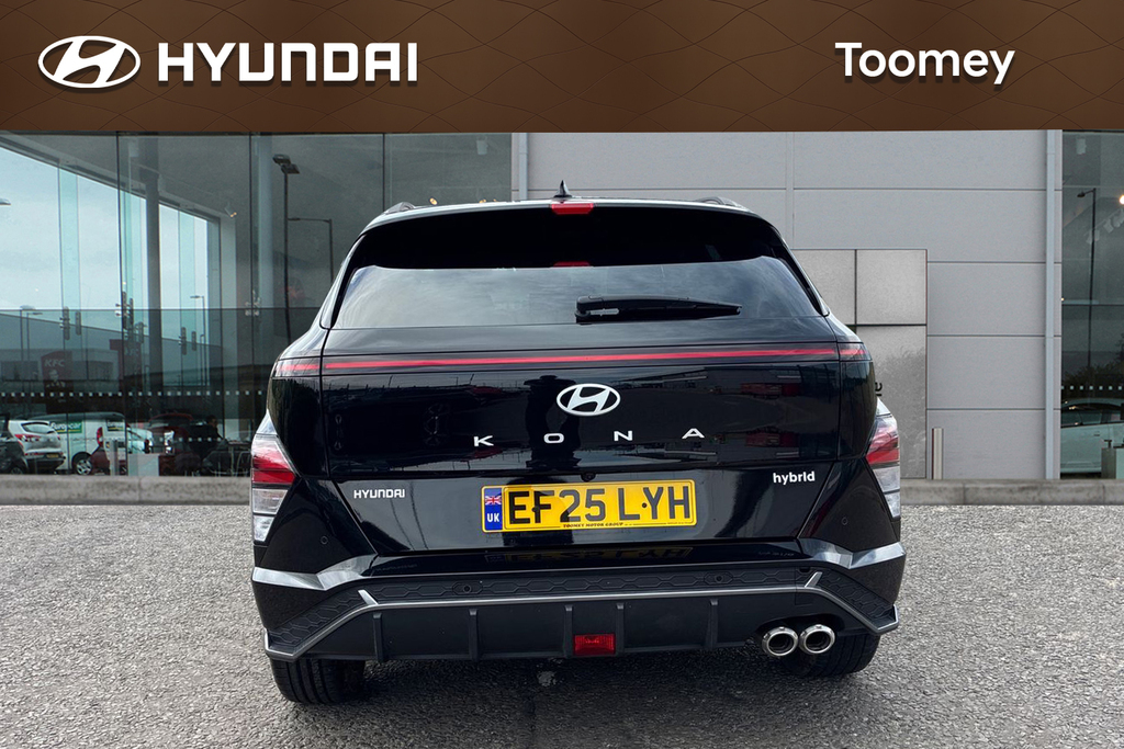 Hyundai Kona 1.6 H Gdi N Line Suv Hybrid Dct Euro 6 Black #6