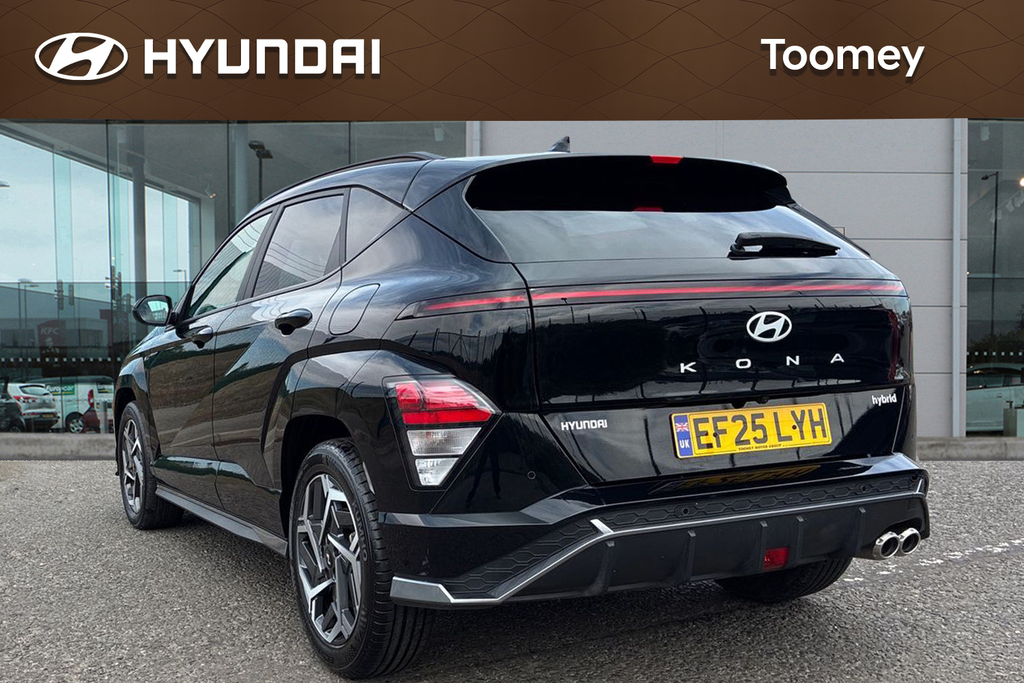 Hyundai Kona 1.6 H Gdi N Line Suv Hybrid Dct Euro 6 Black #3