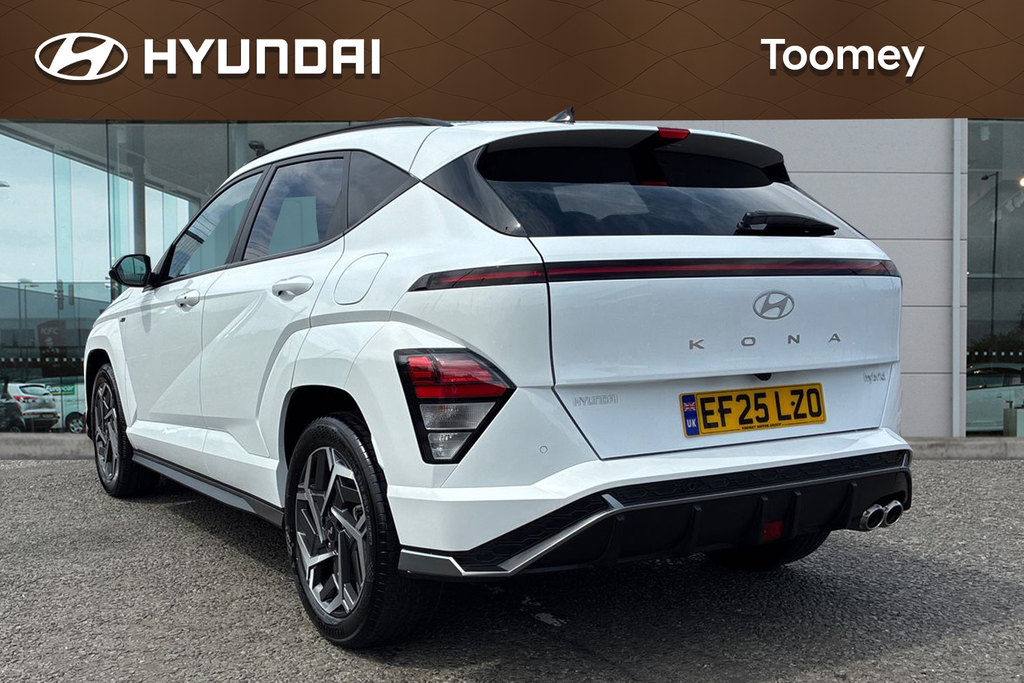 Hyundai Kona 1.6 H Gdi N Line Suv Hybrid Dct Euro 6 White #3
