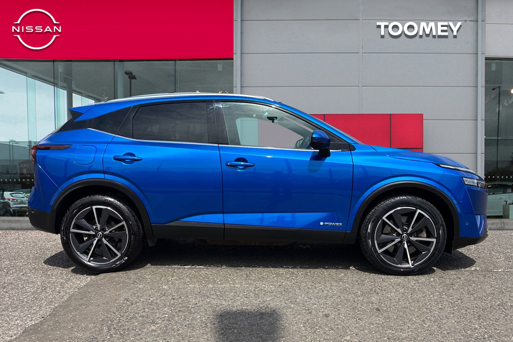 Nissan Qashqai 1.5 H E Power Tekna Suv Hybrid FV23DVC Blue #4