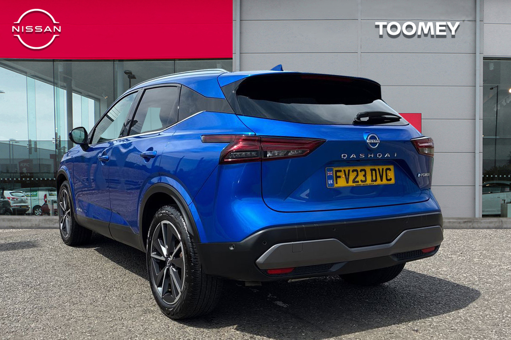 Nissan Qashqai 1.5 H E Power Tekna Suv Hybrid FV23DVC Blue #3