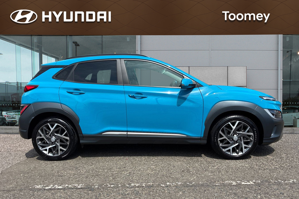 Hyundai Kona 1.6 H Gdi Premium Suv Hybrid Dct Euro 6 Blue #4
