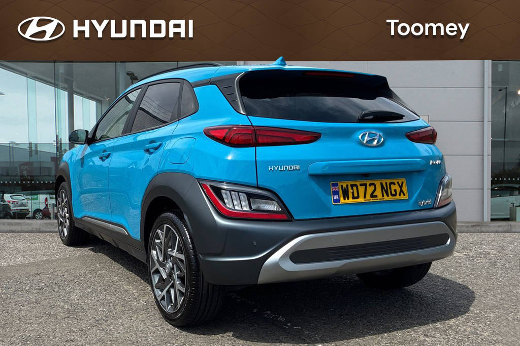 Hyundai Kona 1.6 H Gdi Premium Suv Hybrid Dct Euro 6 Blue #3