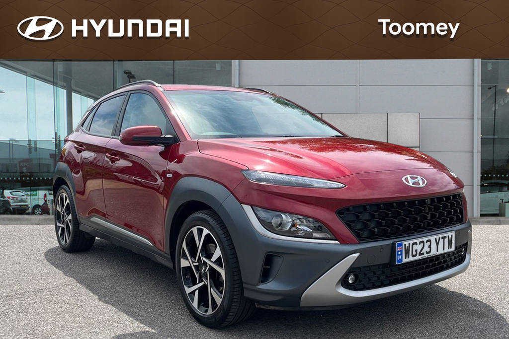 Hyundai Kona 1.0 T Gdi Mhev Premium Suv Hybrid Manua Red