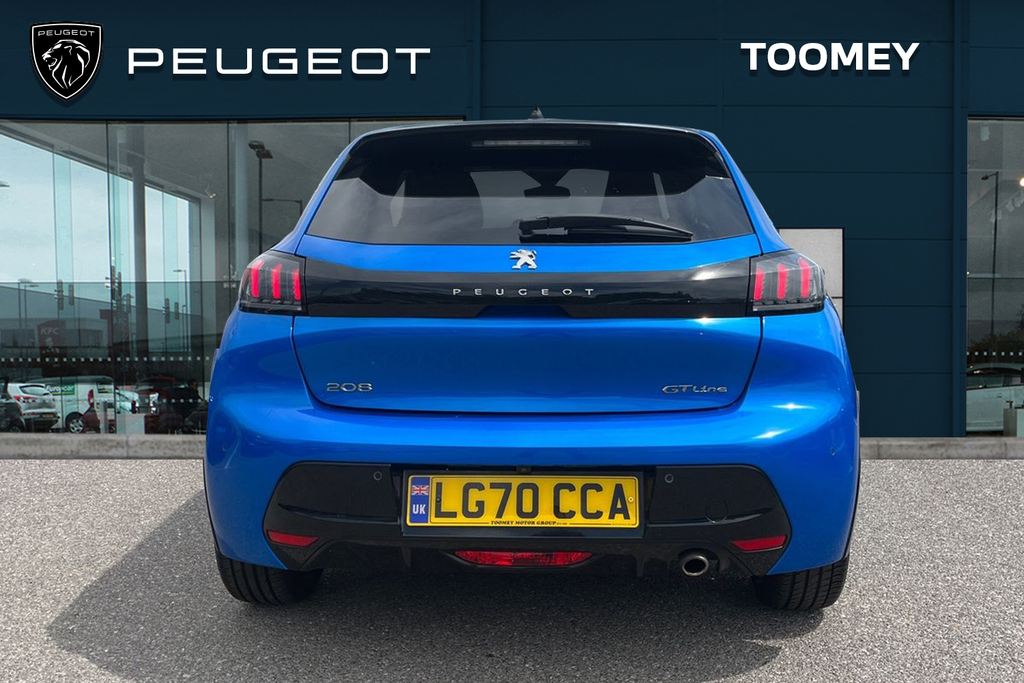Peugeot 208 1.2 Puretech Gt Line Hatchback E Blue #6