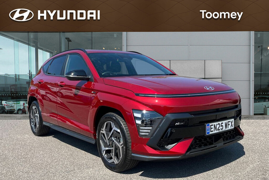 Hyundai Kona 1.6 H Gdi N Line S Suv Hybrid Dct Euro Red