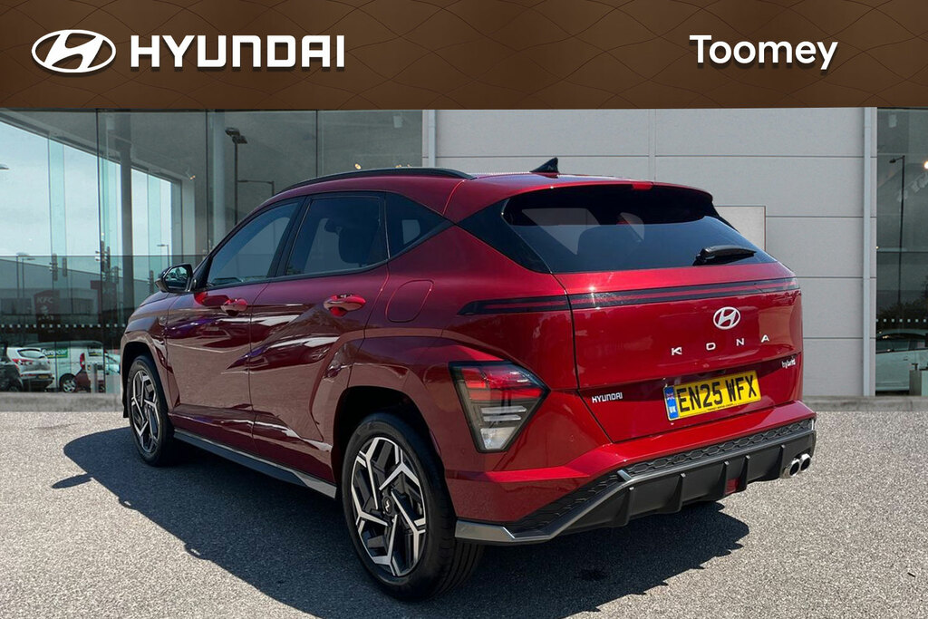 Hyundai Kona 1.6 H Gdi N Line S Suv Hybrid Dct Euro Red #3