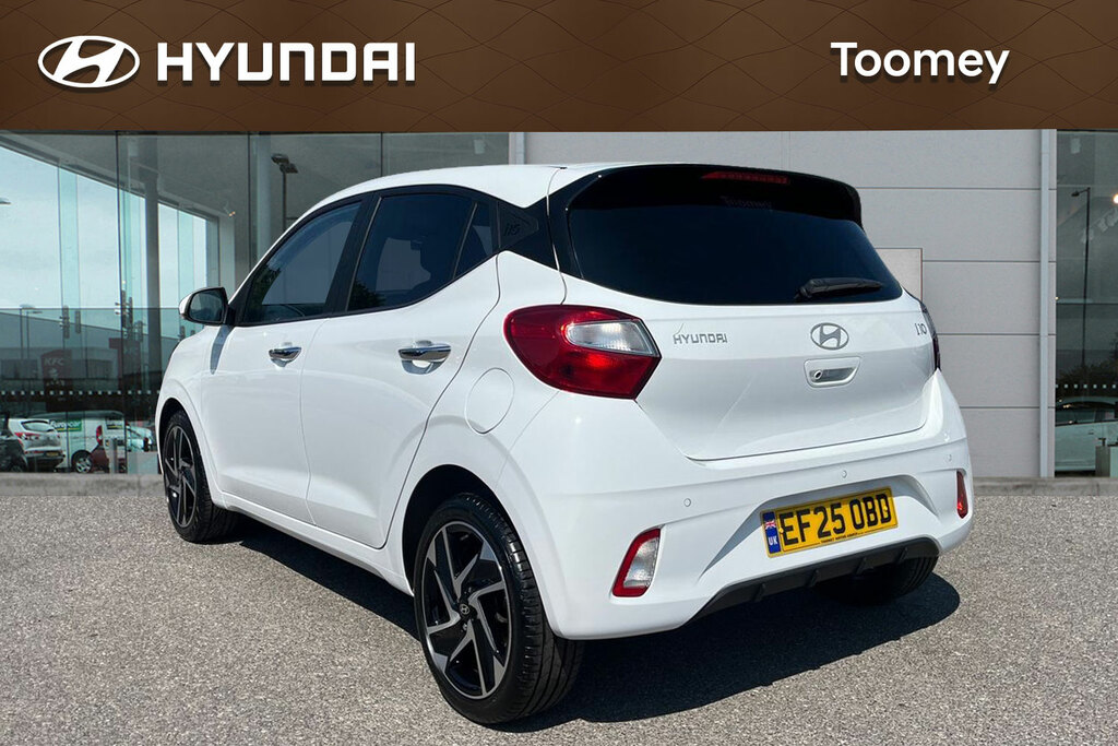 Hyundai I10 1.0 Premium Hatchback Euro 6 Ss White #3