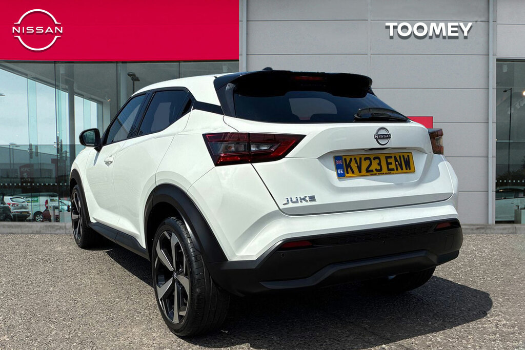 Nissan Juke 1.0 Dig T Tekna Suv Euro 6 Ss White #3