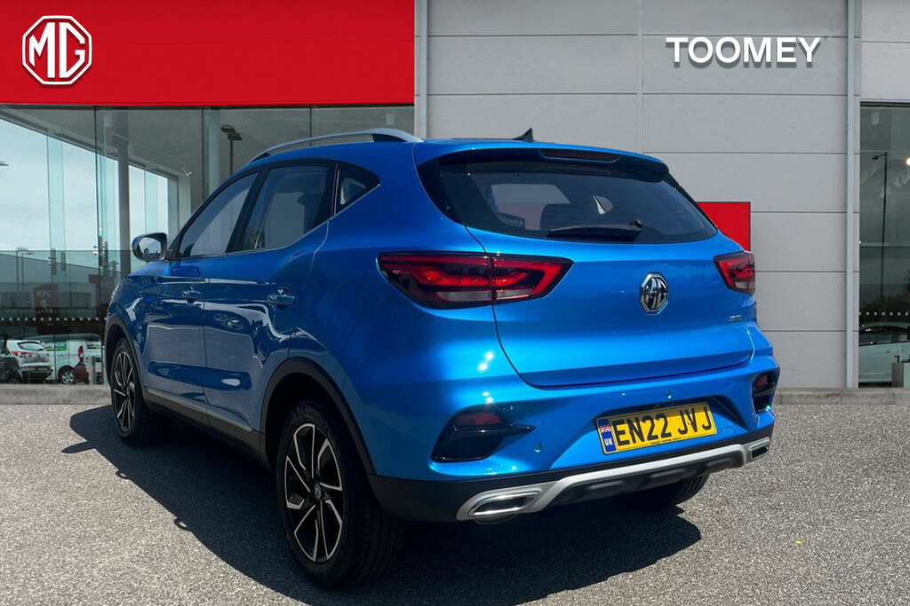 MG ZS 1.5 Vti Tech Exclusive Suv EN22JVJ Blue #3