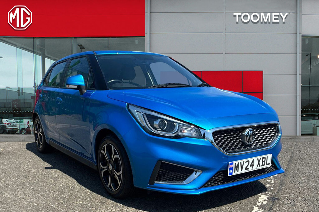 MG MG3 1.5 Vti Tech Exclusive Nav Hatchback Ma Blue