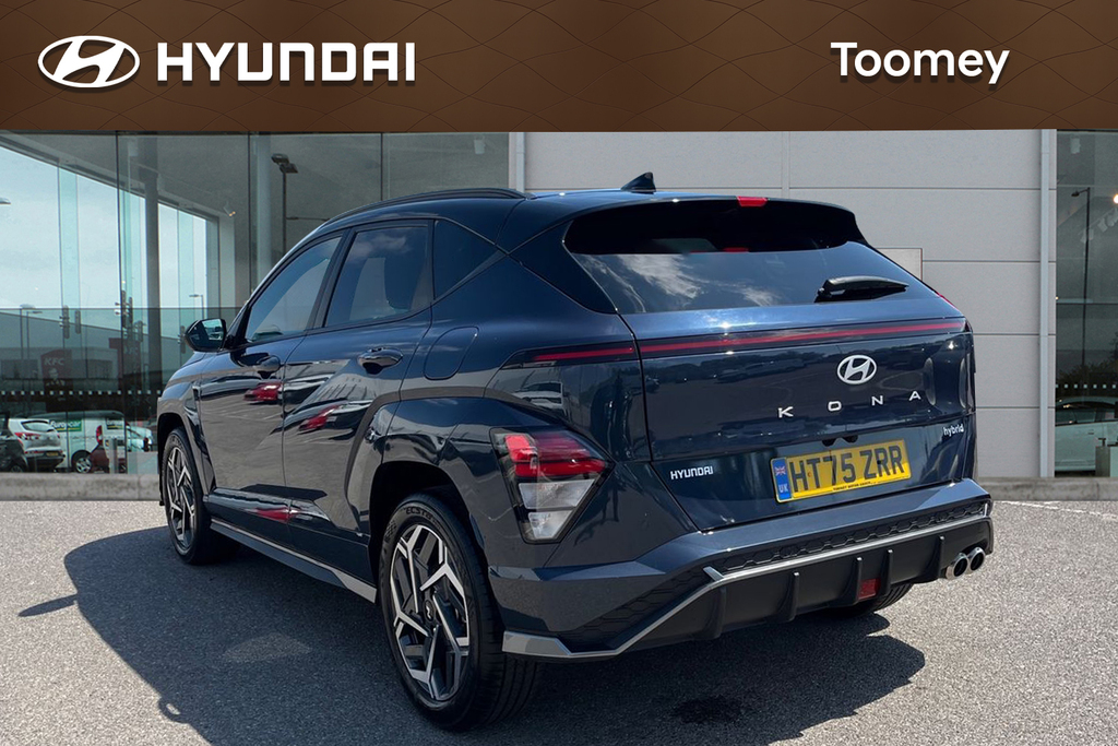 Hyundai Kona 1.6 H Gdi N Line Suv Hybrid Dct HT75ZRR Blue #3