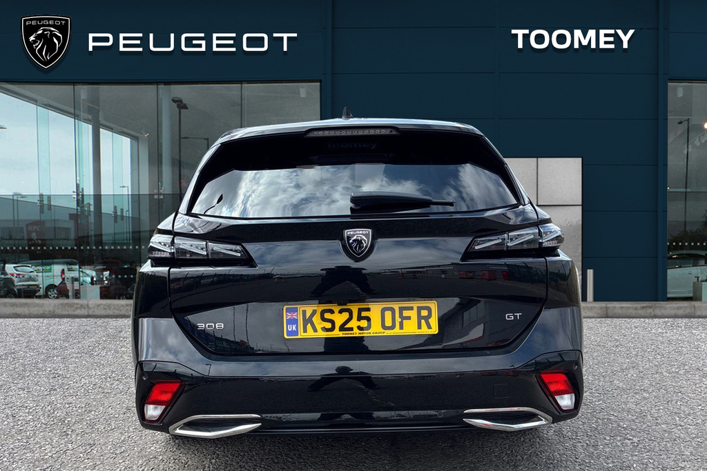 Peugeot 308 SW 1.2 Gt Estate Hybrid E Dsc6 Euro 6 Ss Black #6