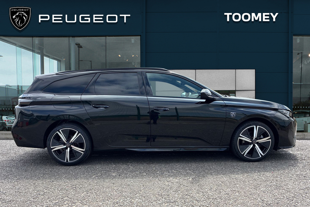 Peugeot 308 SW 1.2 Gt Estate Hybrid E Dsc6 Euro 6 Ss Black #4