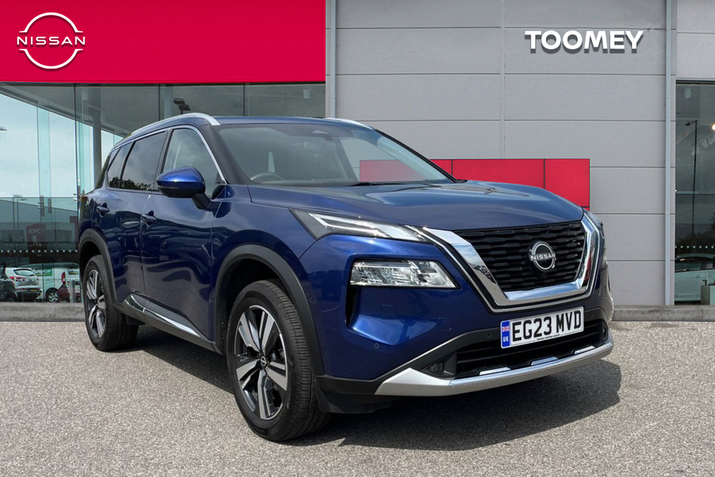Nissan X-Trail 1.5 Dig T Mhev Tekna Suv Hybrid Xtron E Blue