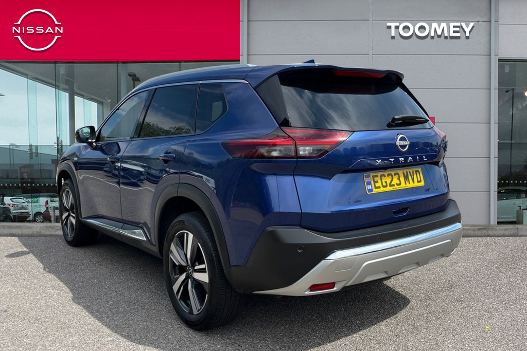 Nissan X-Trail 1.5 Dig T Mhev Tekna Suv Hybrid Xtron E Blue #3