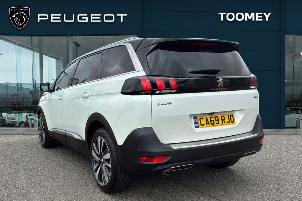 Peugeot 5008 1.2 Puretech Gt Line Premium Suv Eat Eu White #3